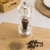 Akrilik Tuz Karabiber Baharat Değirmeni Öğütücü 14 Cm