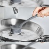 Çok Amaçlı Silikon Bulaşık Yıkama & Lavabo Temizleme & Mutfak Tezgahı Temizleme Fırçası