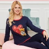 Bayan Uzun Kollu Pijama Takımı Model no 7600