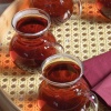 6lı Keyfi Ala Borosilikat Cam Kulplu Çay Bardağı