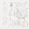 Andywawa Ac25561 Newborn Set Tinny Ships 10lu Hastane Çıkışı Ekru