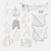 Andywawa Ac25562 Newborn Set Tinny Ships 20li Hastane Çıkışı Ekru