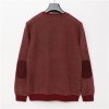 Erkek Uzun Kol Bisiklet Yaka Sweat - DIK-3701 - Bordo