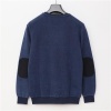 Erkek Uzun Kol Bisiklet Yaka Sweat - DIK-3701 - Marine