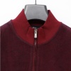 Erkek Uzun Kol Sweater Ceket - MTS-8013 - Bordo