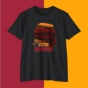 Victor 0Simhen Portreli Maske Baskılı Tişört / T-Shirt Gaıasaray- TYC12356E24CF32000 - Siyah
