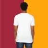Kalkan Maske Baskılı Tişört / T-Shirt- osik0001 - Beyaz