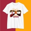 Victor 0Simhen MaskeLi Baskı Tişört / T-Shirt Gaıatsaray- osim0001 - Beyaz