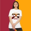 Victor 0Simhen MaskeLi Baskı Tişört / T-Shirt Gaıatsaray- osim0001 - Beyaz