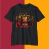 Victor 0Simhen MaskeLi Baskı Tişört / T-Shirt Gaıatsaray- osim0001 - Siyah