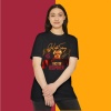 Victor 0Simhen MaskeLi Baskı Tişört / T-Shirt Gaıatsaray- osim0001 - Siyah