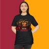 Victor 0Simhen MaskeLi Baskı Tişört / T-Shirt Gaıatsaray- osim0001 - Siyah