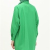 Sade Basic Ovesize Gömlek - 70001 - Benetton Yeşil