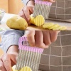 Pratik Cips Chopper Şekilli Sebze Meyve Ve Gıda Dilimleyici
