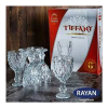 Tiffany 6lı Lüx Ayaklı Bardak Royaleks-82628