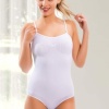 Korseli Çıtçıtlı Body Alttan Çıtçıtlı Body Atlet Korse 17500 - Beyaz