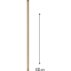 Ahşap 100 cm Hamur Açma Şekillendirme Oklavası Royaleks-56041
