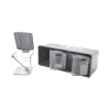 3 Lü Baharatlık Set Duvar Askılı Royaleks-L677