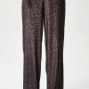 Leopar desen pantolon