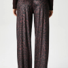 Leopar desen pantolon