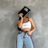 Kaş korse crop bluz