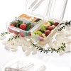 Takeaway Ergonomik Asorti Çatal Bıçaklı Pratik Yoğurt Saklama Kabı (4172)