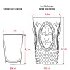 Akrilik Füme 6lı Uzun Bardak & Su Meşrubat Bardağı 750 ml ( Büyük Boy & Cam Değildir )