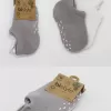2li Sneakers Kaymaz Colours Penye Çorap Bs20104 Gri Beyaz