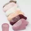 6lı Sneakers Kaymaz Penye Çorap Bs20102 Gül Kurusu