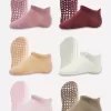 6lı Sneakers Kaymaz Penye Çorap Bs20102 Gül Kurusu