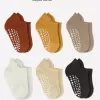 6lı Sneakers Kaymaz Penye Çorap Bs20102 Toprak