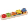Nessiworld 1013-SKC Chiva, Beşgenli Geometik Şekiller - Ahşap