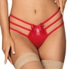 Beruflic Yanları Lastikli Kırmızı Kadın Fantezi G String