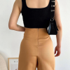 Dört çıtçıtlı Gabardin şort etek s249001