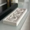 Hediye Çantam El Yapımı Mumluk 4 parça