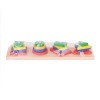 Nessiworld KR006 Woodoy Renkli Geometrik Şekiller -Karsan  Oyuncak
