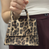 luxe leopar cilt çanta