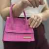 Luxe pembe cilt çanta