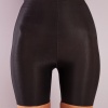 Girdle  Hight Waist Micro Short Corset, Siyah Toparlayıcı Normal Bel  Korse