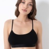 Bambu Nefes Alabilen Çıkarılabilir Pedli İnce Askılı Büstiyer