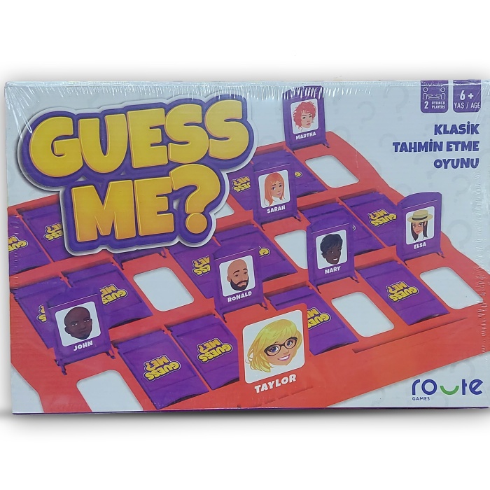 Gues Me ? Klasik Tahmin Etme Oyunu Çocuk Zeka oyunu