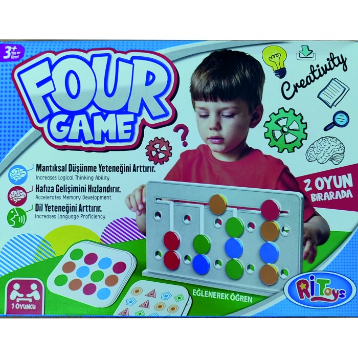 Four Game Çocuk Zeka Gelişim Kutu Oyunu