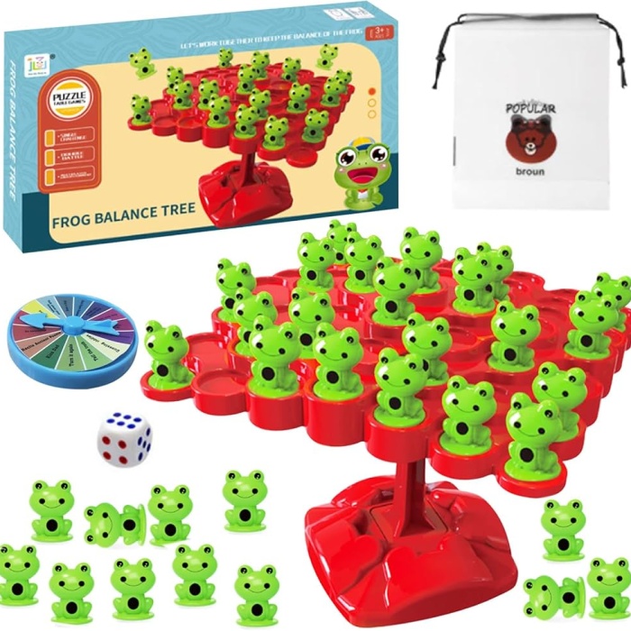Frog Kurbağa Denge Oyunu Frog Shaky Frog