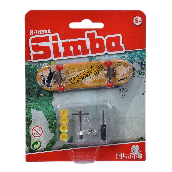 HediyeCantam 103306083 Finger Skateboard Kaykay Seti -Simba