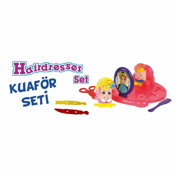 HediyeCantam ERN-576 Heroes Kuaför Oyun Hamuru Seti - Eren Eğitici Oyuncak