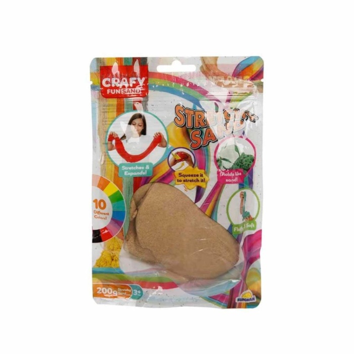 HediyeCantam 3599 Crafy Streç Oyun Kumu Naturel 200 g -Sunman