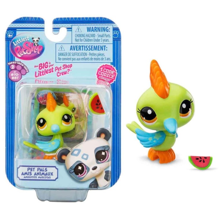 HediyeCantam 1000522 Littlest Pet Shop Minişler Tekli Paket S2 - 70 – Panda Yeni
