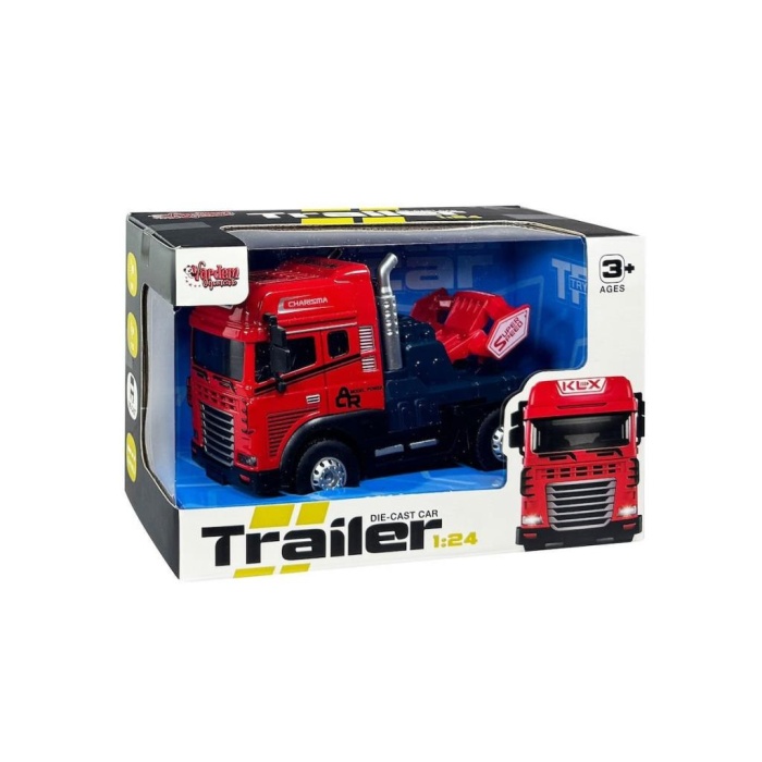 HediyeCantam KLX800-247 Sürtmeli Işıklı Müzikli 1:24 Çekici (Tır Kafası)