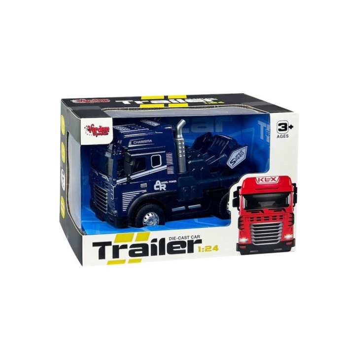 HediyeCantam KLX800-247 Sürtmeli Işıklı Müzikli 1:24 Çekici (Tır Kafası)