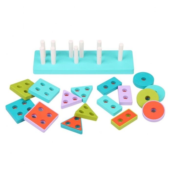 HediyeCantam 30890 Lets be Child - Geometrik Şekiller +12 ay